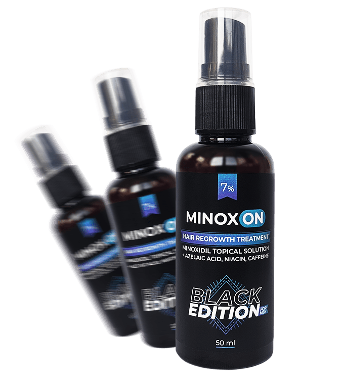 Лосьйон Minoxon Black Edition Minoxidil 7%